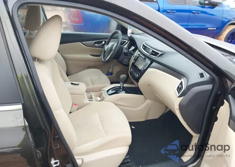 2016 Nissan Rogue Sv из США, поврежденный, VIN KNMAT2MV4GP674926